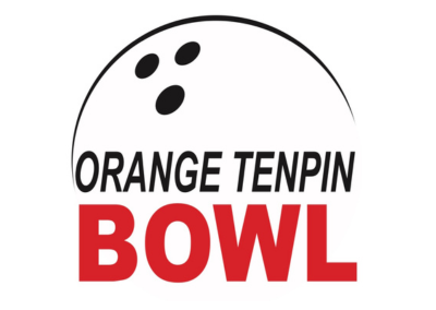 Orange Tenpin Bowl