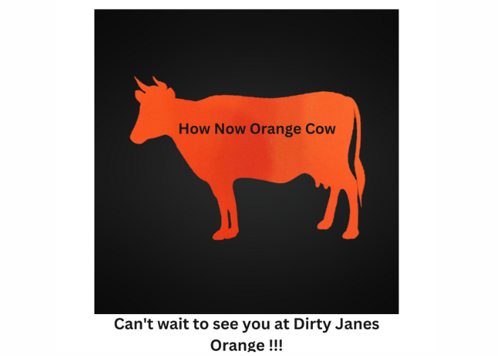 How Now Orange Cow
