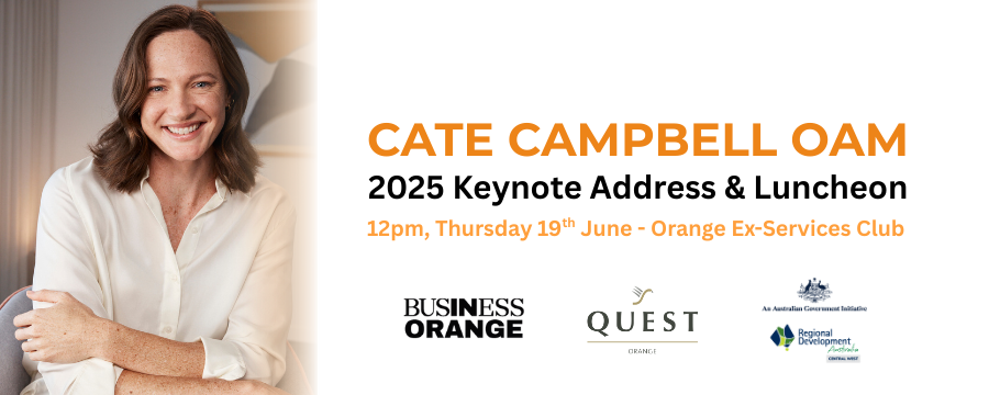 Cate Campbell Lunch promo banner
