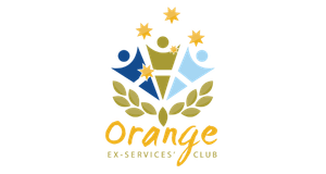 Business Orange Logo - black text