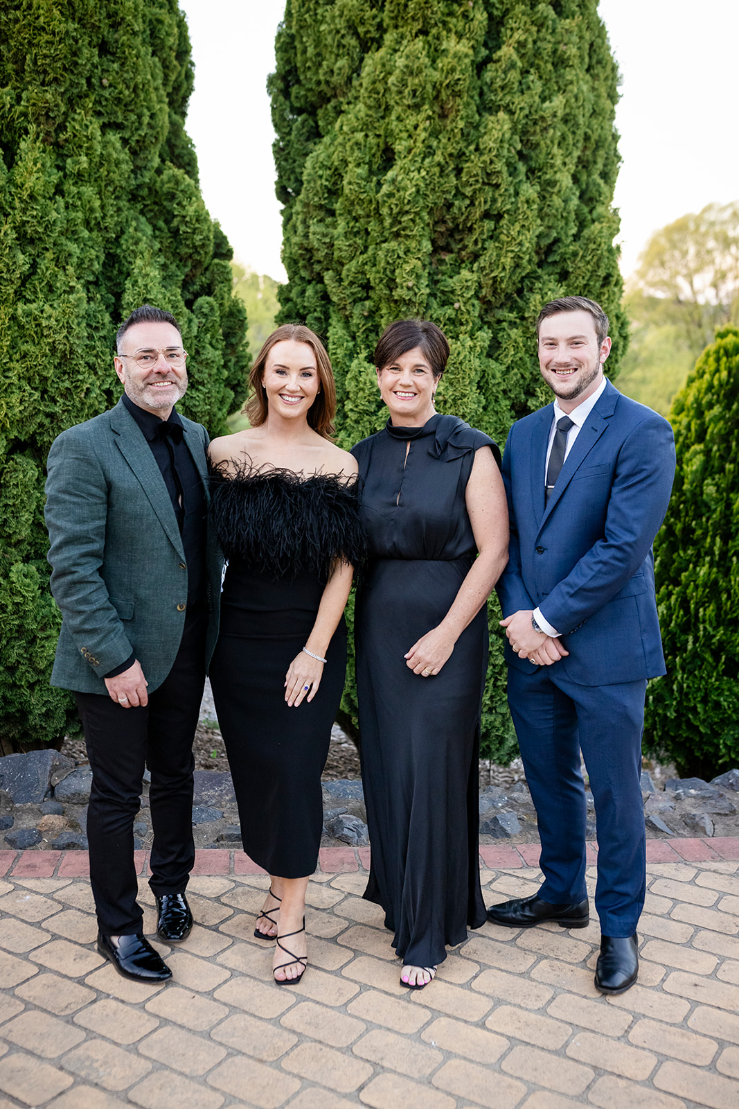 Board members Ken, Amy, Kristen and Jack at the Business Orange Awards - credit Kirsten Cunningham Photography